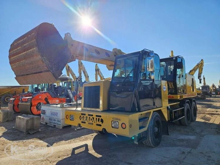 Front of used Gradall Excavator